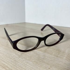 Fendi FS 236 Bordeaux Eyeglasses Purple Frames Only 52-19-140 Made in Italy